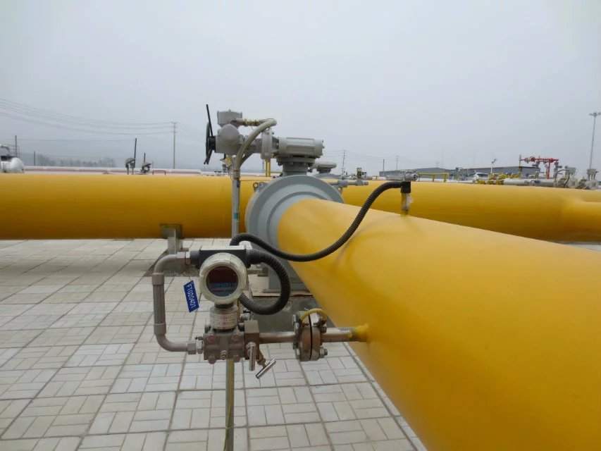 威力巴流量計(jì)的現(xiàn)場(chǎng)安裝示意圖